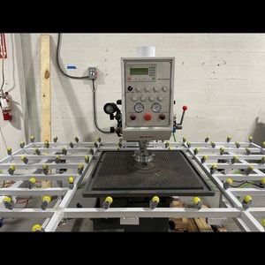 Glass drilling automatic machine